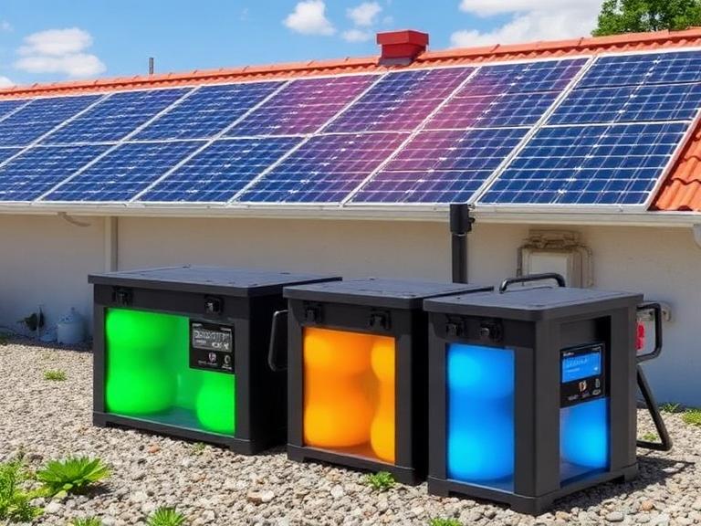 Accurate Load Profiling and Capacity Sizing to store solar energy in battery