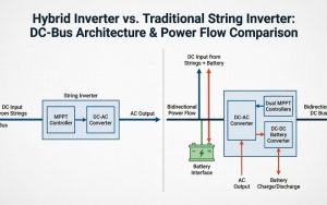hybrid-vs-string-internal-topology