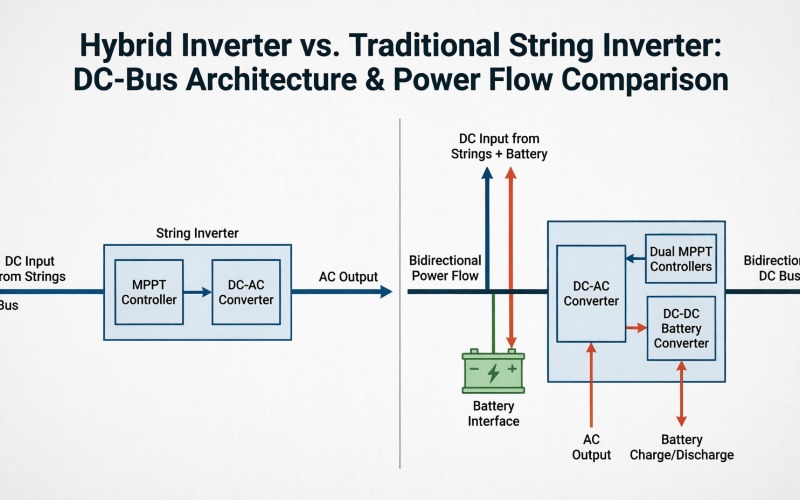 hybrid-vs-string-internal-topology