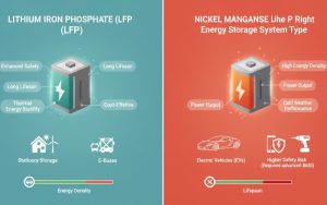 LFP vs. NMC: Choosing the Right Energy Storage System Type